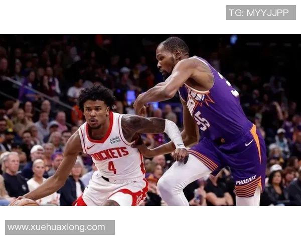 2019年4月8日NBA精彩对决太阳队与火箭队比赛全程录像回放分析